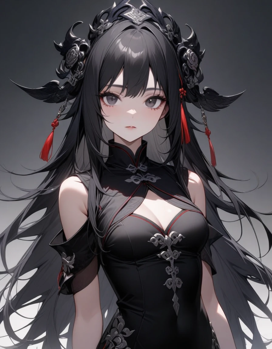 {{{{masterpiece}}}}, {{{hyper detailed}}}, {{{highres}}}, {{good anatomy}}, (((best quality))), ((an extremely delicate and beautiful)), {{an extremely detailed and delicate}}, {8k cg wallpaper}, {{illustration}}, (greyscale with colored background:1.1), ray tracing, bokeh, black background, (splattered ink:1.3), 1girl, solo, hu tao(genshin impact), boo tao, symbol shaped pupils, hiten1,