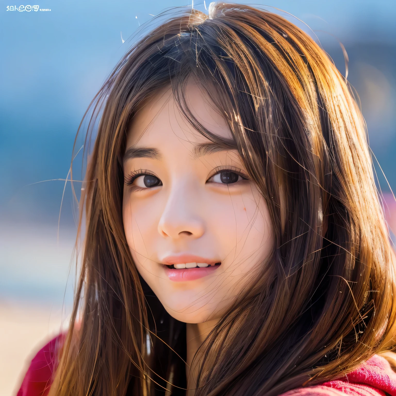 highest quality, masterpiece, Ultra-high resolution, (Realistic:1.4), RAW Photos, Completely naked, The most famous Japanese idols are having a great time on the winter beach, all agers, (Variety of faces, Very cute face, Very beautiful face, Very childish face, Very sexy face), They all have such beautiful big eyes, very beautiful colorful hair, All the skins are very beautiful, Very beautiful long eyelashes, Very beautiful lips,