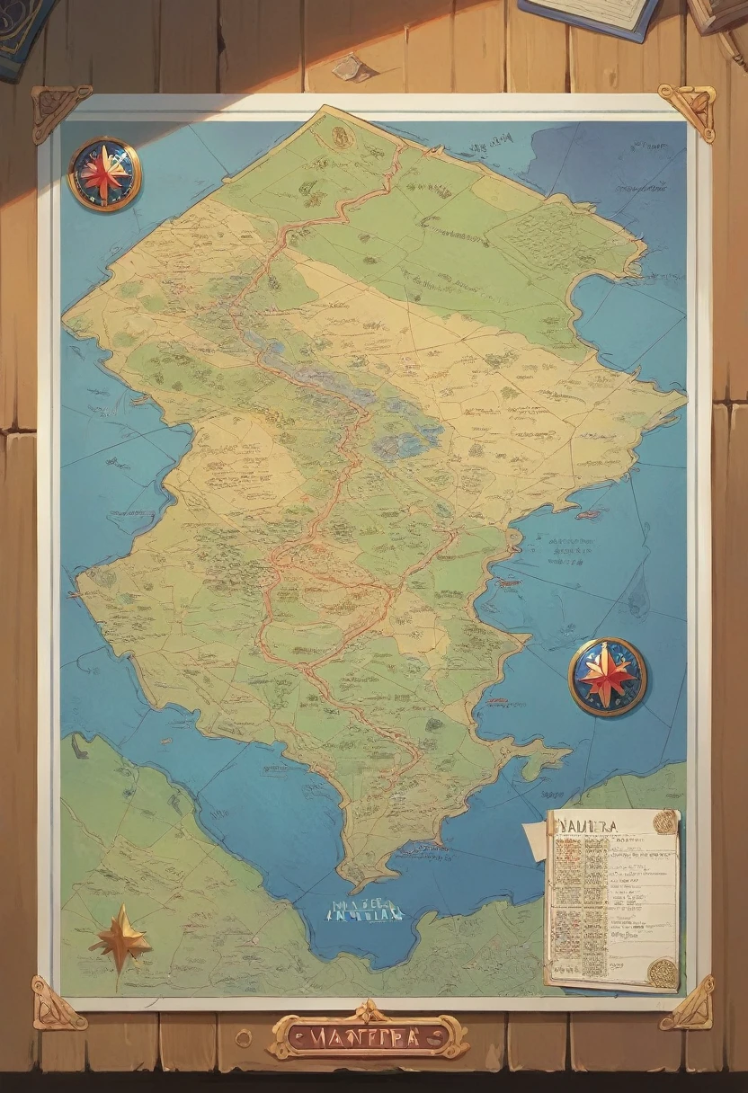 ((best quality)), ((masterpiece)), (detailed), map of teluk intan