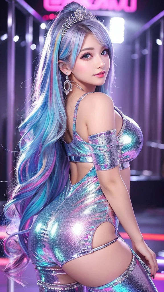 silver goddess colorful gorgeous