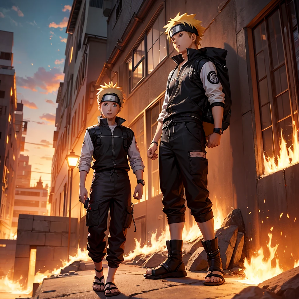 Anime character Naruto image 8k 3d image real life image
