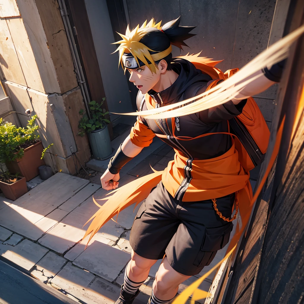 Anime character Naruto image  8k 3d image real life image 