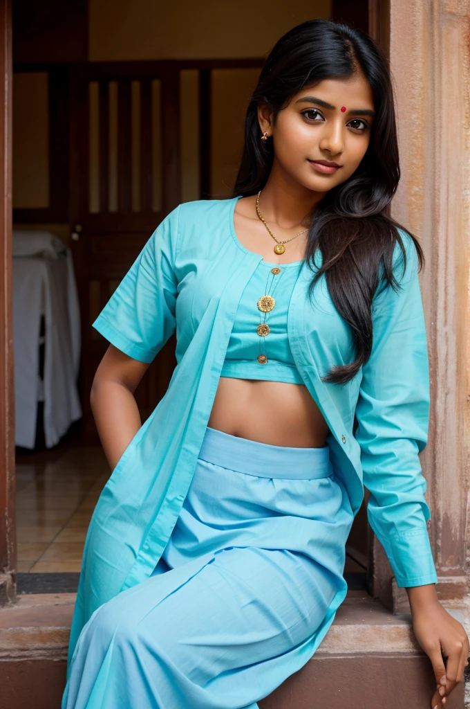 A indian girl doctor dresh