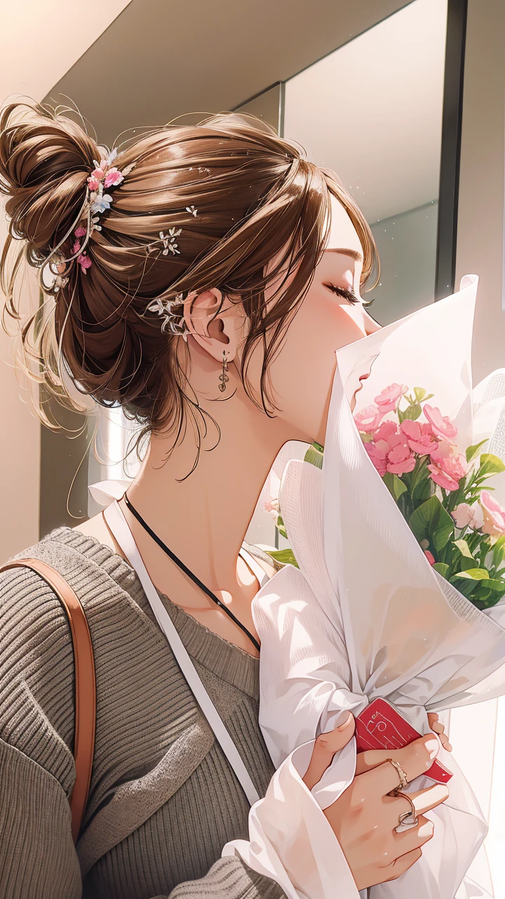 Beautiful illustration、Like an icon、Popular on TikTok、Close the eyes、Very beautiful