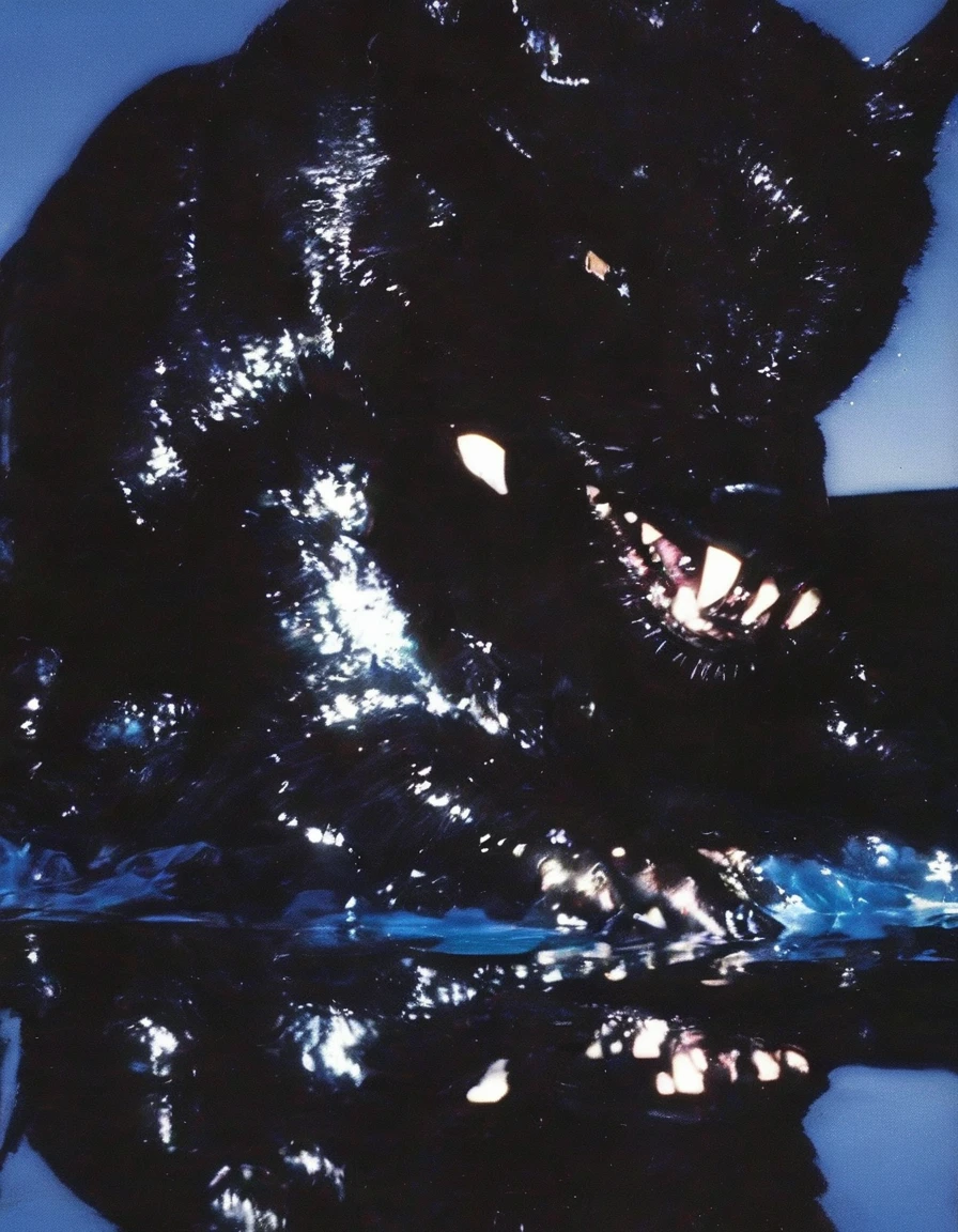 dj playing set in black water