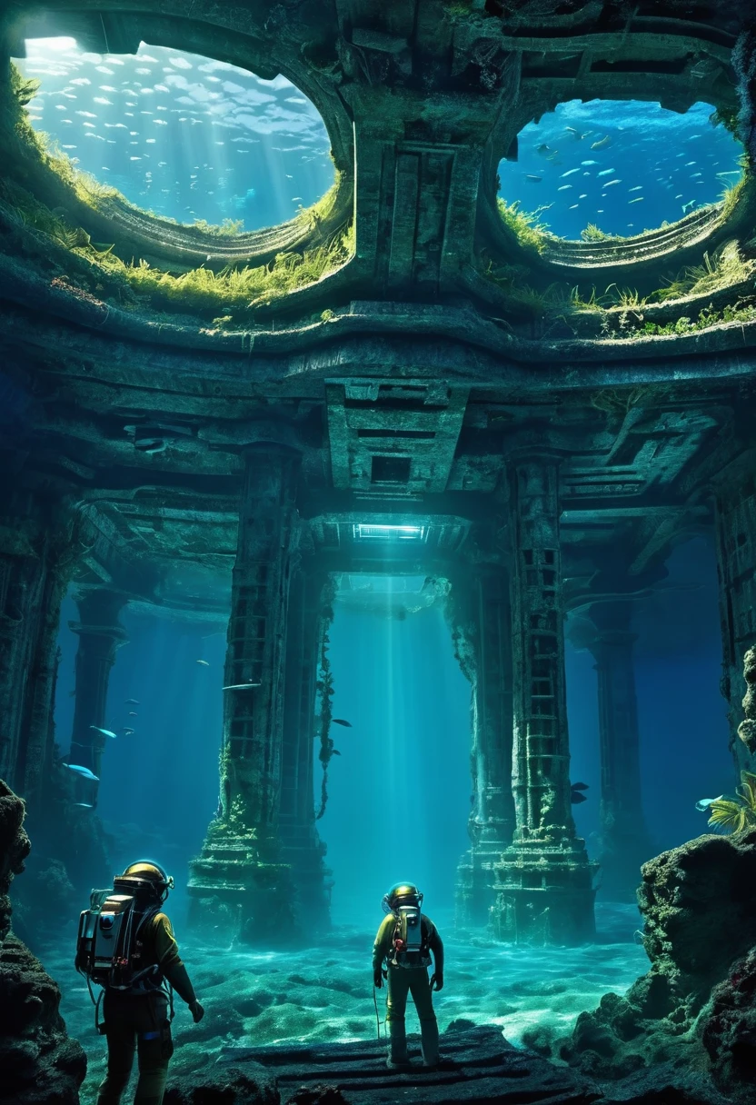 As the deep sea exploration team delves into the depths of the Pacific Ocean, they stumble upon a massive ancient ruin. The intricate and advanced technology within the ruins hints at a civilization far beyond our own. But as they continue their investigation, they uncover evidence of still-functioning machinery and even signs of extraterrestrial life.