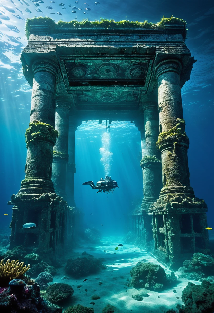 In the depths of the Pacific Ocean, a team of explorers discovers a massive underwater ruin. But this is no ordinary ruin - it is a testament to a highly advanced ancient civilization. As they explore further, they uncover functioning machinery and clues that suggest the presence of extraterrestrial beings. The team must now piece together the truth behind this incredible discovery and its implications for our understanding of the universe.