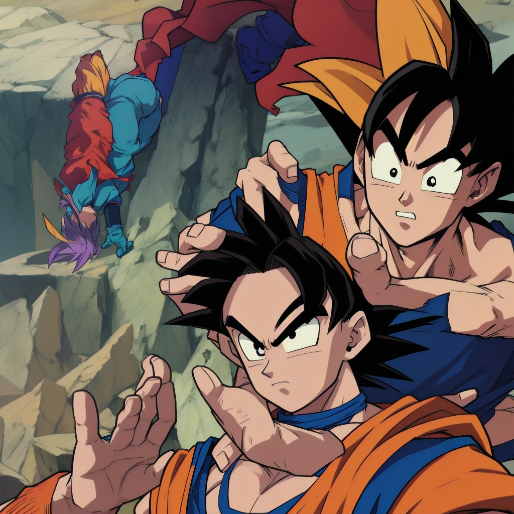 Dragon ball boy , Face