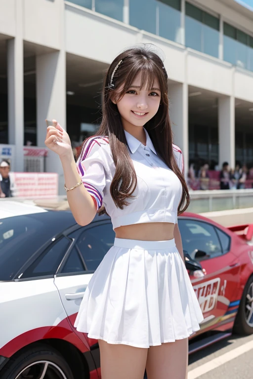 Cute Girls、high school girl、Idol、Race Queen、See-through