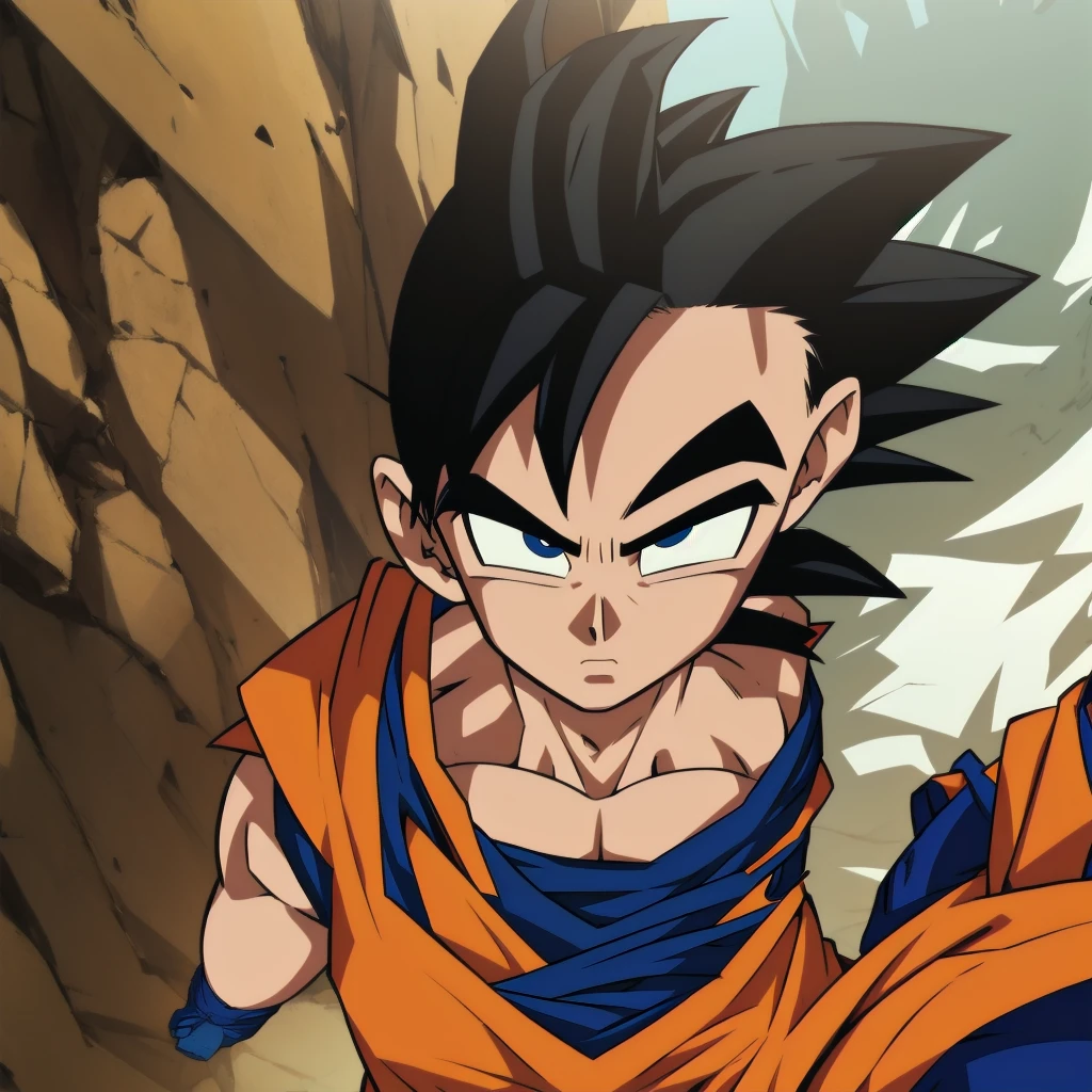 Dragon ball boy , Face , Solo