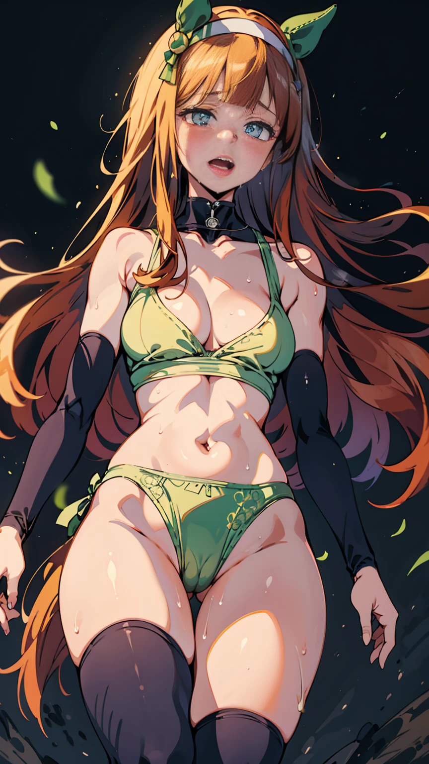 Being attacked、Running away from a man、In underwear、I hate it so much、Silence Suzuka、Beautiful woman、Very thick thighs、Acme Face、Best image quality、High resolution、masterpiece、super high quality、Thick pubic hair、Screaming orgasm face、Light green lace panties、Very big ass、Very large breasts 、Blushing、4K quality、Blushing、Cry of ecstasy、Wearing black knee socks、Sweaty all over、Heavy breathing、Cowboy Shot、Shaking breasts、上下にShaking breasts、Cowboy Shot、{Highest quality}, {so beautiful}, {Super detailed}, {Best illustrations}, Browsing Caution, girl,
