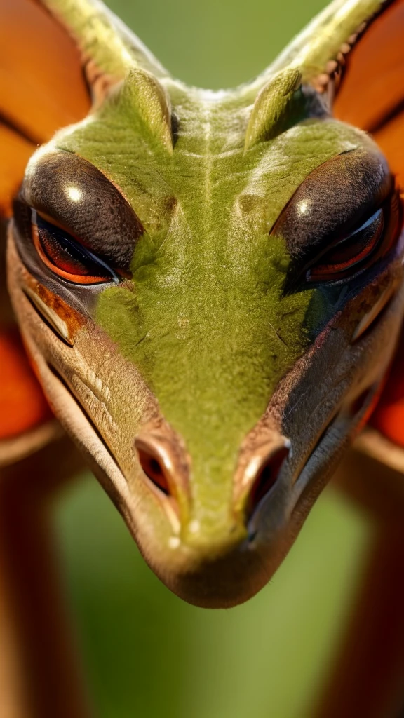 Super close-up of a praying mantis　HD Images