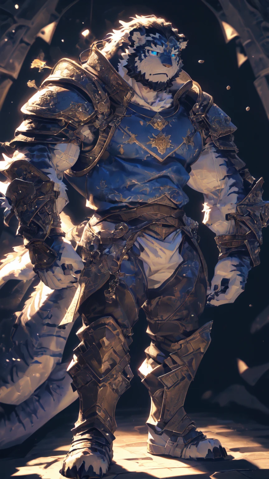 ((middle Ages:1.3,Range background:1.5)),Royal Family:1.2,((Holding a bow and arrow:1.5)),((sunny:1.4)),high resolution,4K,(((9:16 Whole body:1.1,Strike a pose:1.5))),masterpiece,high quality,((Dragon Archer)),male,龙Furry,(ager:1.3),hairy,((Heroic and Calm:1.4)),(((Slender face:1.2,Lean:1.2,Long legs:1.3,Thick 龙 tail:1.2))),(((Gray head:1.2,Blue pupils:1.2,neck:1.3,Gray Hands:1.4,muscle:1.3))),(((White Armor:1.3,There is a blue flag on the armor:1.4))),Exquisite eyes,Detailed body,Detailed hands,Detailed feet