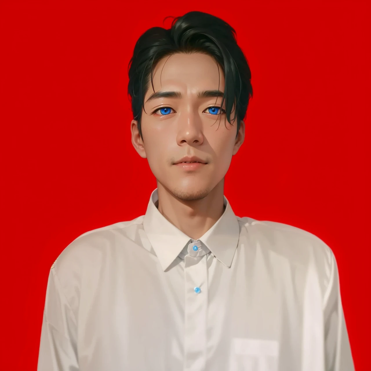 Satoru Gojo, hyperdetailled, hyperrealistic