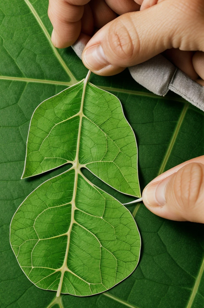 Make a microscopic drawing of a leaf cross section and label the tissues, in which photosynthesis takes place green.