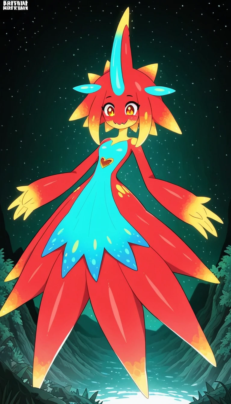 Best quality, Super detailed illustration, Warm colors, perfect lighting, perfect detail ,Cute sea monster girl
