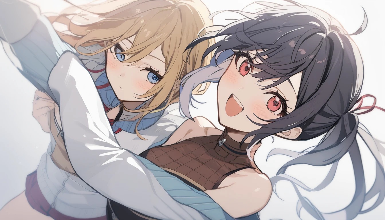 2 girls
