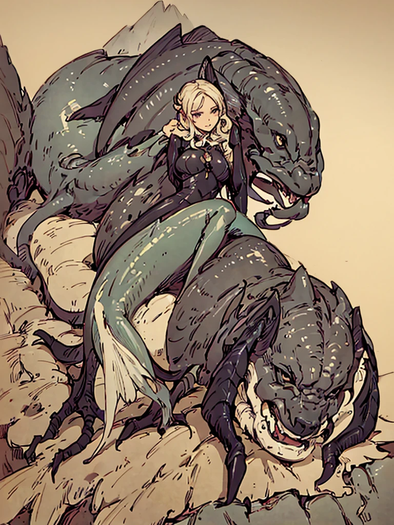 (((FULL BODY))), ((Character design sheet, same character, FRONT, SIDE, BACK)), ((NSFW)), illustration, illustration, perfect quality, has a clear focus (masterpiece: 1.2 ), different expressions (1.3), various expressions, happy, smiling, cute eyes, anthropomorphic styles, (ADULT MERMAID), (full body), White skin, dark brown eyes, ((neck-length hair)), ((NSFW )), she is happy, adventurous, (bokeh) (best quality) (Skin detail: 1.3) (intricate details) (8K) (Eye detail) (Sharp focus), white background, no background.