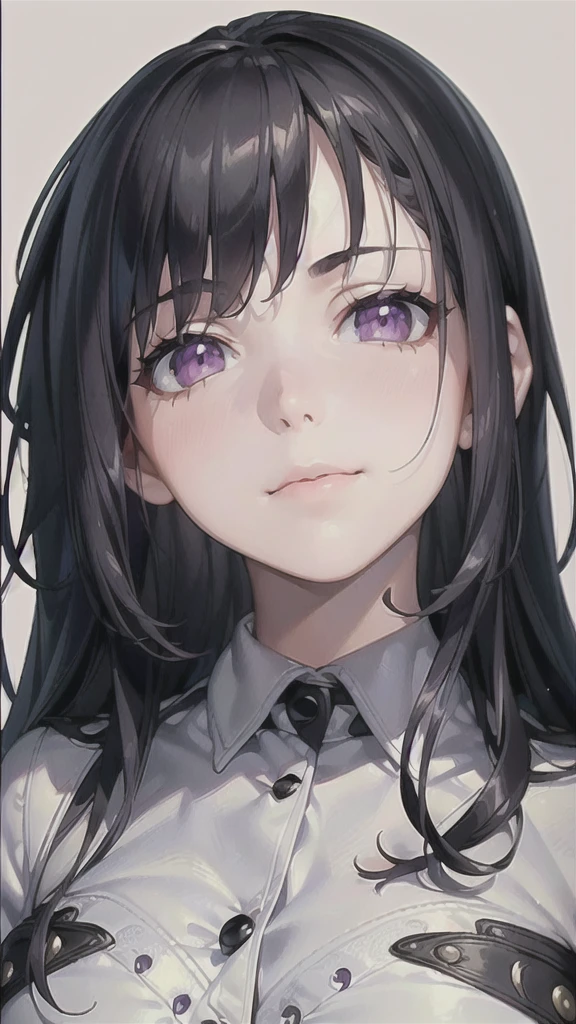 (higher resolution, imagen_distinta) La mejor calidad, la obra maestra de una mujer hermosa, muy detallados, semi realista, cabello largo blanco,ojos  negros oscuros hiper detallados,(la mayor parte del cuerpo), llorando,with tears, abrazodos, llorando, triste, (fondo pastel oscuro),con sus manos al frente de su rostro, resando llorando, looking at the viewer like this, cabello,