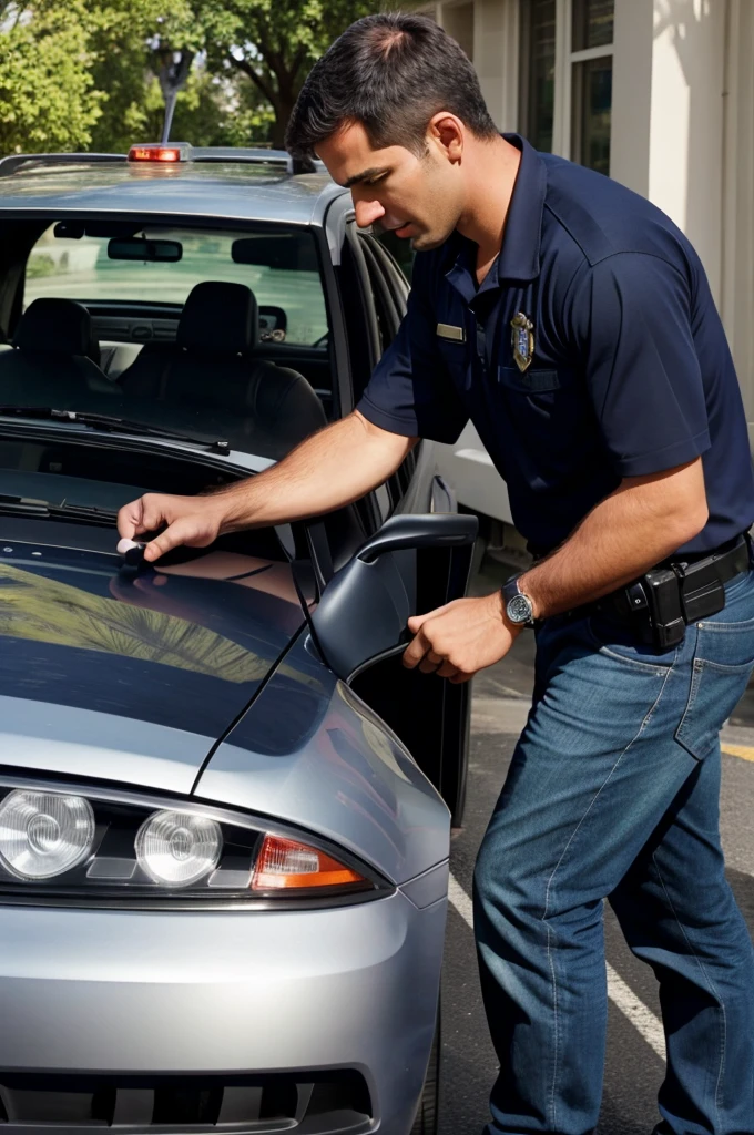 FBI helping a guy in love with a car
