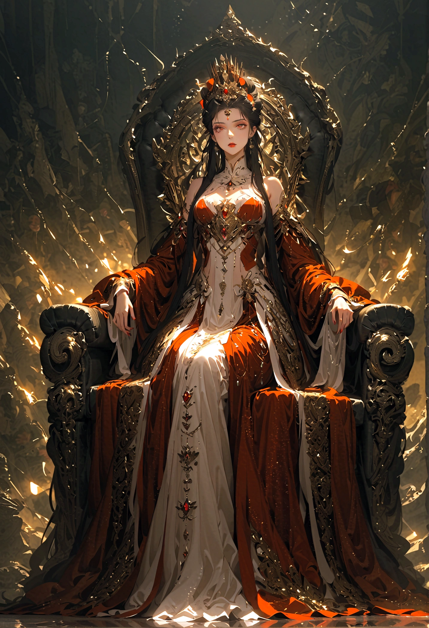 Throne of Power,queen,The most beautiful woman in the world,Queen's Clothes