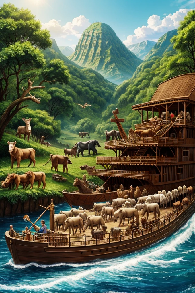 Noah's Ark and the Animals