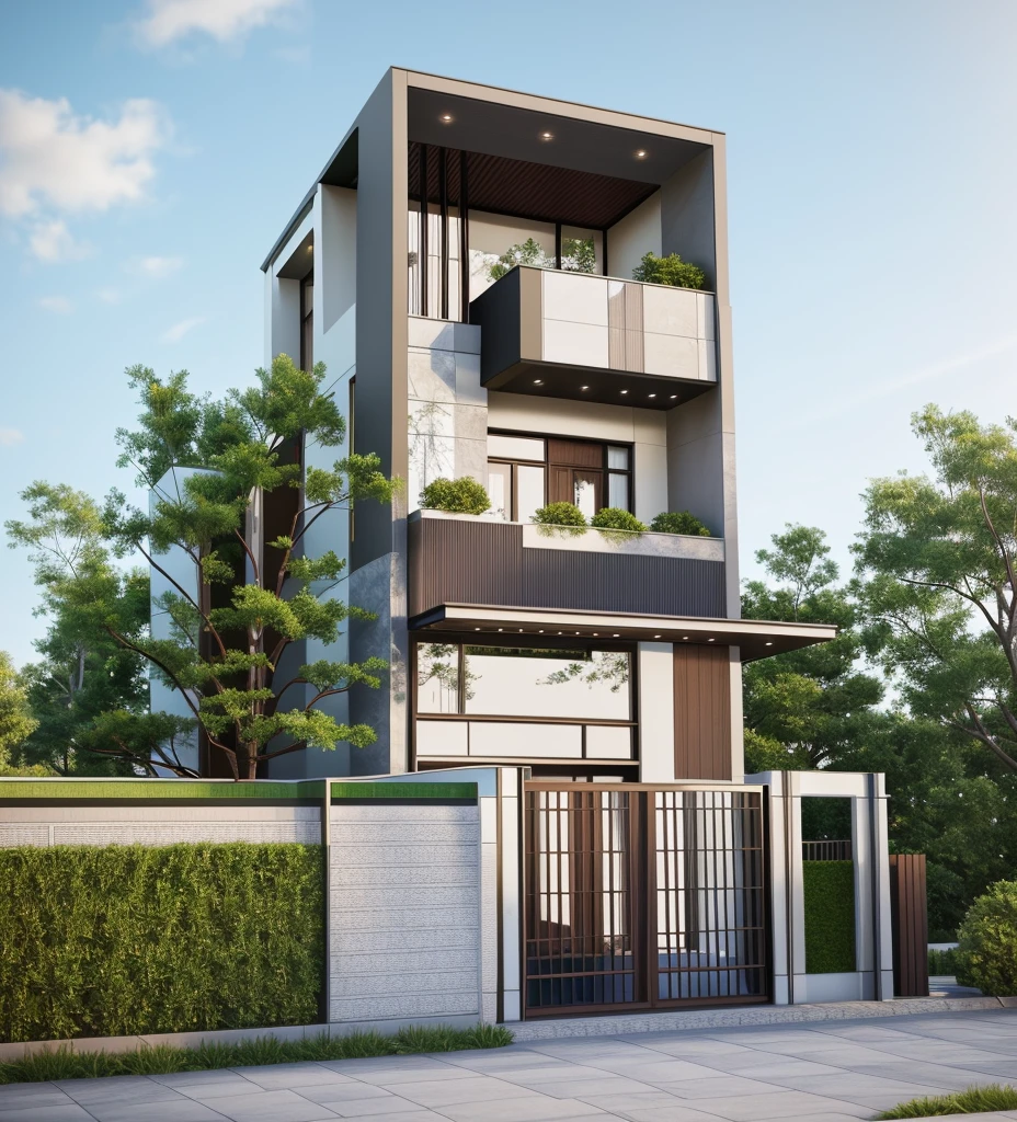 (masterpiece, best quality:1.2), 1villa, a rendering of a modern house with a lot of windows, architectural visualization, residential, architectural rendering, high quality rendering, wide angle exterior 2022, overall architectural design, rich house, 8k vray render, concept house, very realistic render, exterior design, precise architectural rendering, highly detailed architecture, gang house, quality rendering, ”ultra realistic