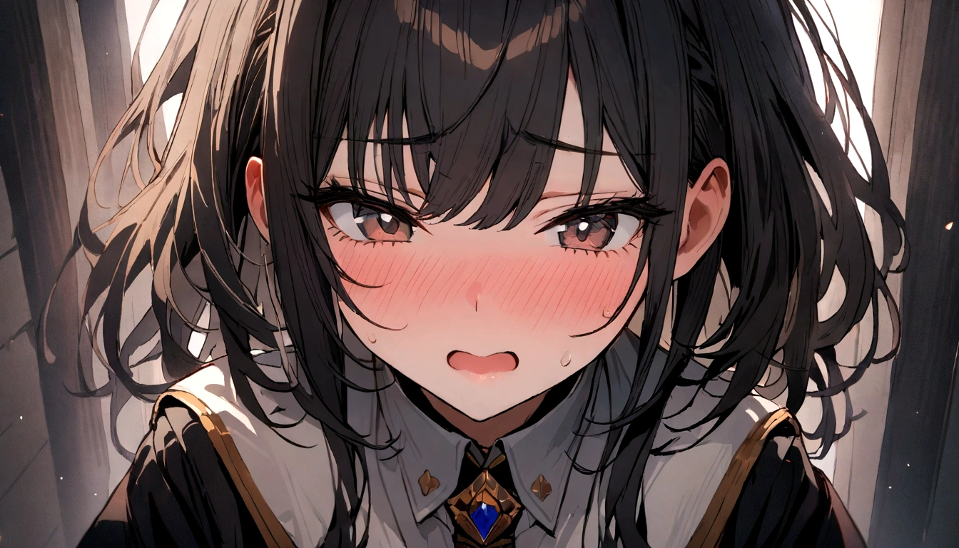 black hair, ahegao, ahegao, naughty face, naughty face, high detail, anime style, 8k, super detail, high quality, high details, anatomically correct --auto
