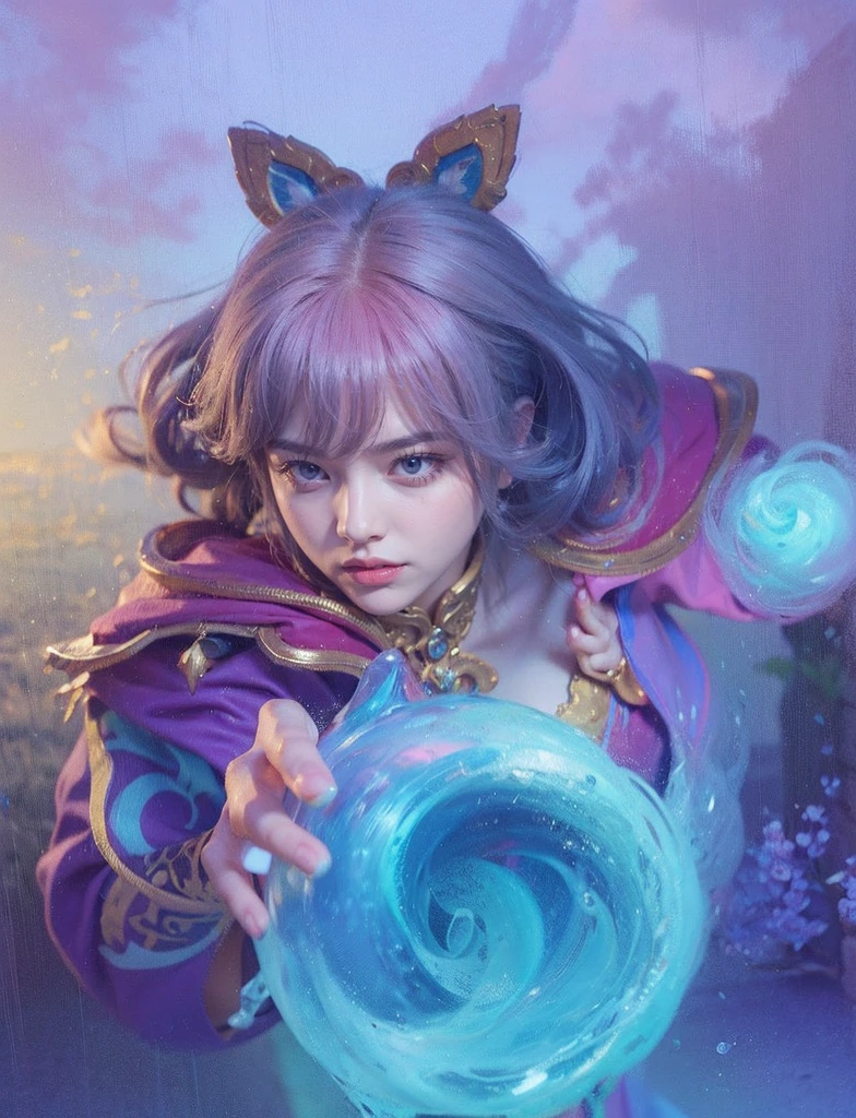 a close up of a 4 girls ,pink hair , big booobs , shadowbringers cinematic, 4 k detail fantasy, a beautiful fantasy empress, game cg, xianxia fantasy, xianxia hero, 2. 5 d cgi anime fantasy artwork, cinematic goddess close shot, ruan jia and artgerm, wow 4 k detail fantasy, hyperdetailed fantasy character