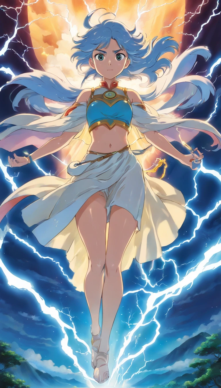 thunder　woman　god　See-through