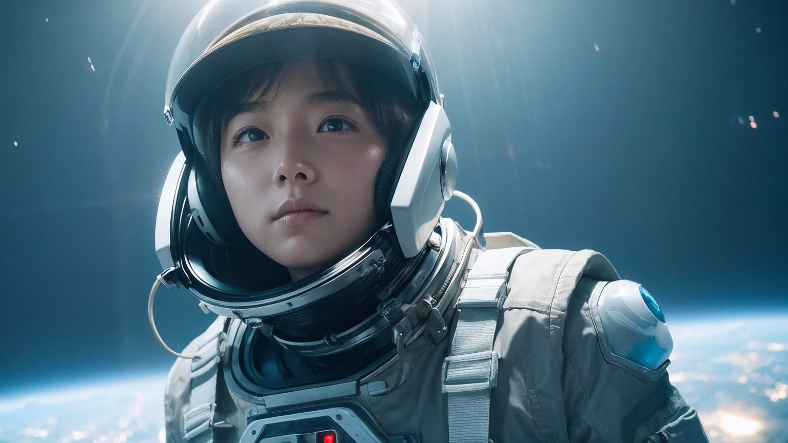 Future、City、Spaceman、Unfamiliar、A lot of people、alien
