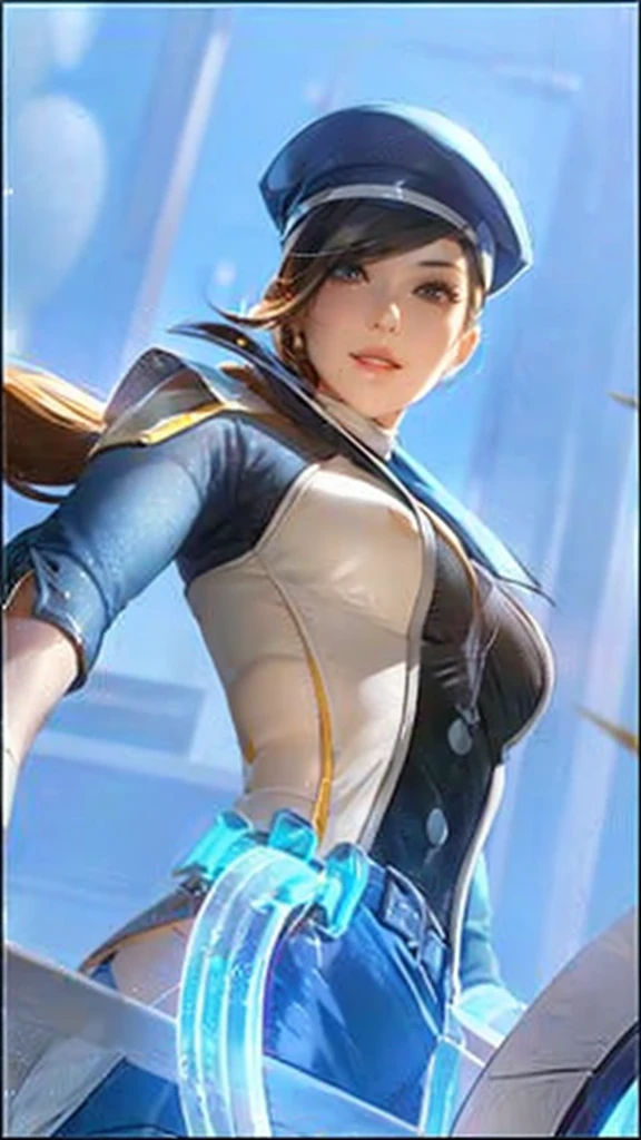 (masterpiece:1.3), high resolution, ultra detailed, extremely detailed CG unity 8k wallpaper, realistic, photo-realistic, RAW photo, beautiful detailed face, pale skin, realistic glistening skin, detailed cloth texture, detailed hair texture, Perfect body, Beautiful Face, accurate, Anatomically correct, Highly detailed face and skin texture, natural neck length, (beautiful hands), (fair skin:1.2), Thin legs, Thin feet,
BREAK,
Detailed eyes, symmetric eyes, Light Brown eyes, Double eyelids, Thin eyebrows, (Glossy lips:1.4), (gently smile:1.2),
BREAK,
(nsfw:1.1), (A Classy and Cute girl:1.3), (1 girl, one girl), ((wearing a Violet sleeveless turtleneck sweater:1.3)), (White pleated mini skirt), (long boots), (wearing glasses:1.1),
(medium large breasts, slender figure, firm abs, firm breasts:1.1), beautiful clavicle,
(blonde hair, wavy hair, long hair:1.2), ((asymmetrical bangs:1.2)),
BREAK,
((Standing leaning forward by the window with holding a coffee:1.2)), (from side:1.1), (looking sideway at viewer:1.2), ((Focus on face:1.2)),
((In the modern office at Japan at morning:1.2)), (Cowboy shot:1.2),