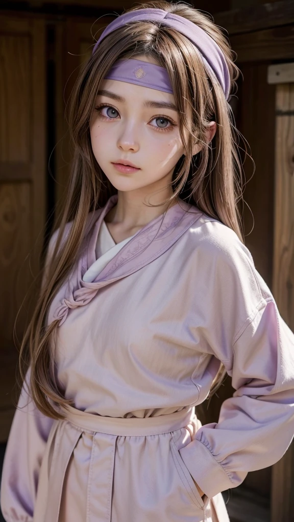 highest quality、face focus、soft light、(Depth of the bounds written)、超A high resolution、(Photoreal:1.4)、Raw photo、(Portrait:1.4)、(From the back:1.4)
1 japanese girl, solo, cute, (full of embarrassment, laughter:1.1), (brown eyes), beautiful face detailidi_hair),Brown hair、Braided hair
The Great Hall of European Castles、On foot、
(formal attire:1.2)、(Too big chest:1.8)