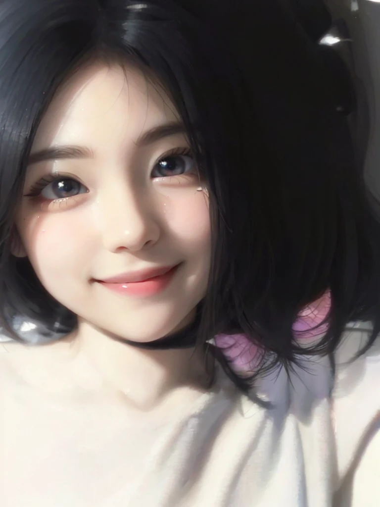 Beautiful big eyes,Sweet smile