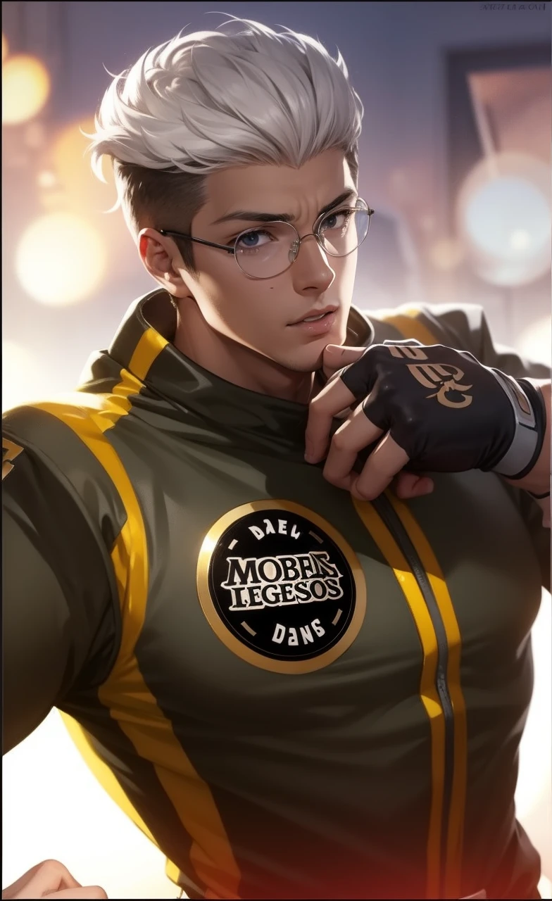 Ren Amamiya Persona,Boy Anime,football uniform, glasses, headphones on head