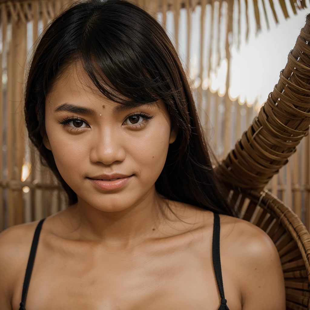 Make a Filipino Austronesian woman with her costume