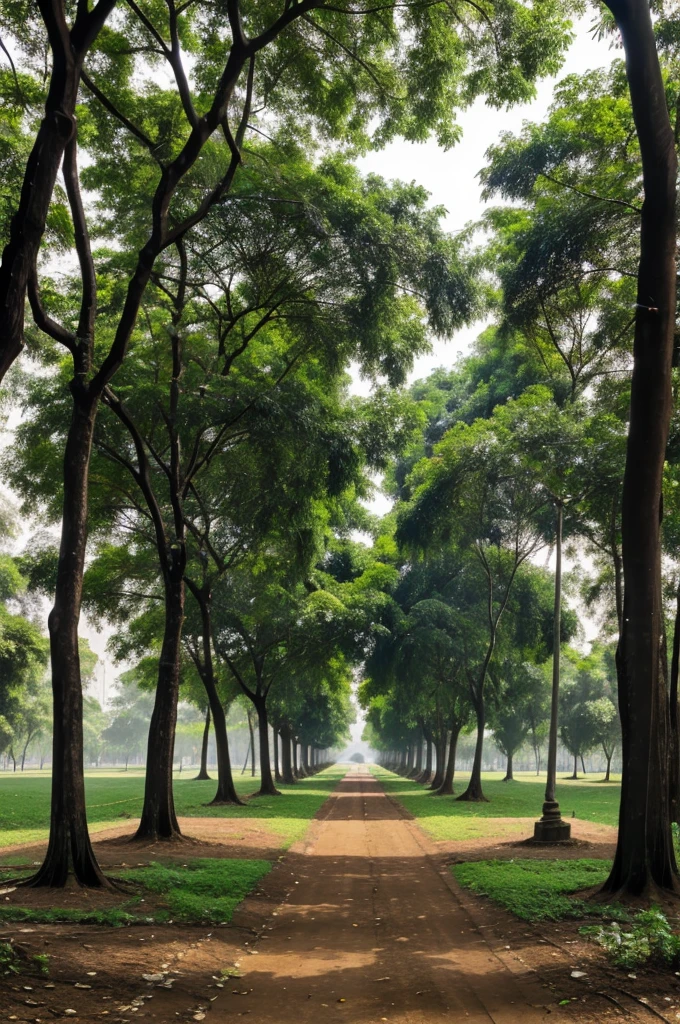 Techno India Kolkata with green trees