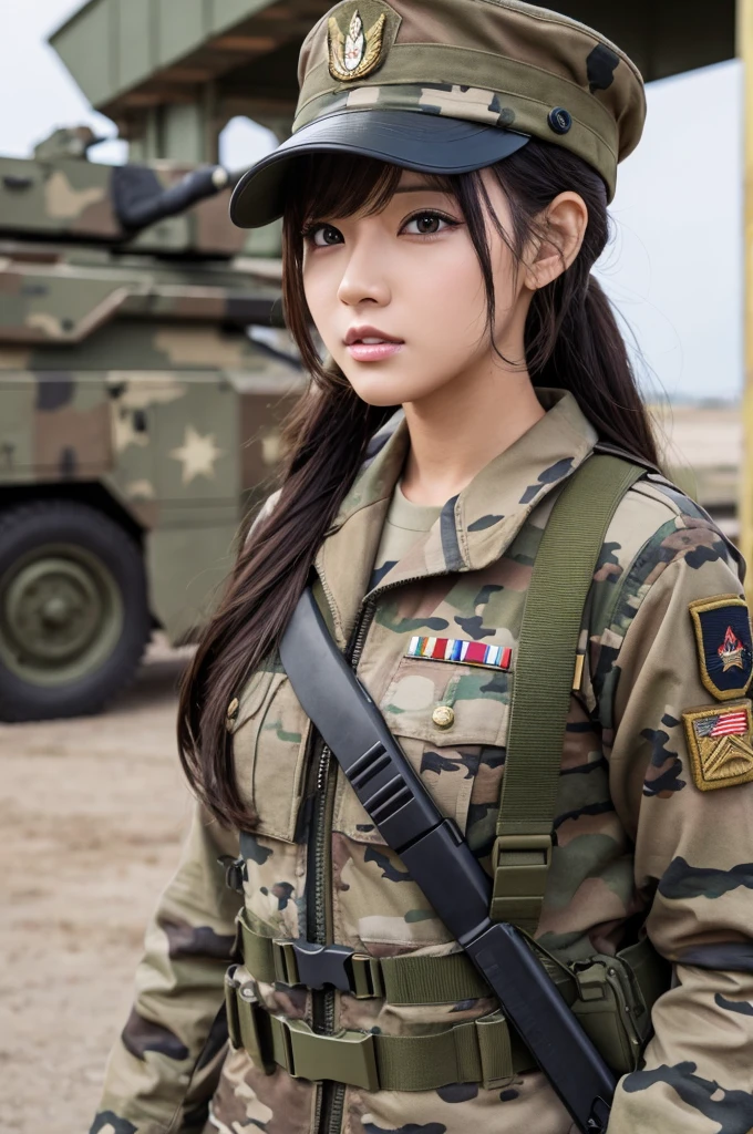 Military Woman Anime