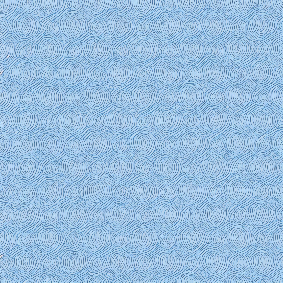 pattern blue and cream