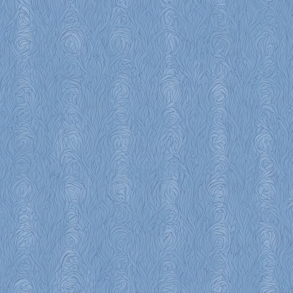 pattern blue and cream graffiti