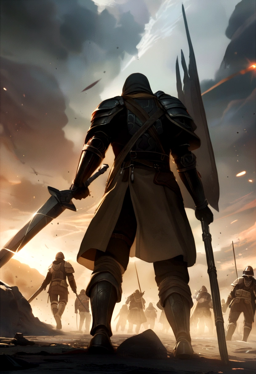 Fighting Sadhakr、Planet Dune、battlefield、Emperor&#39;s Guard