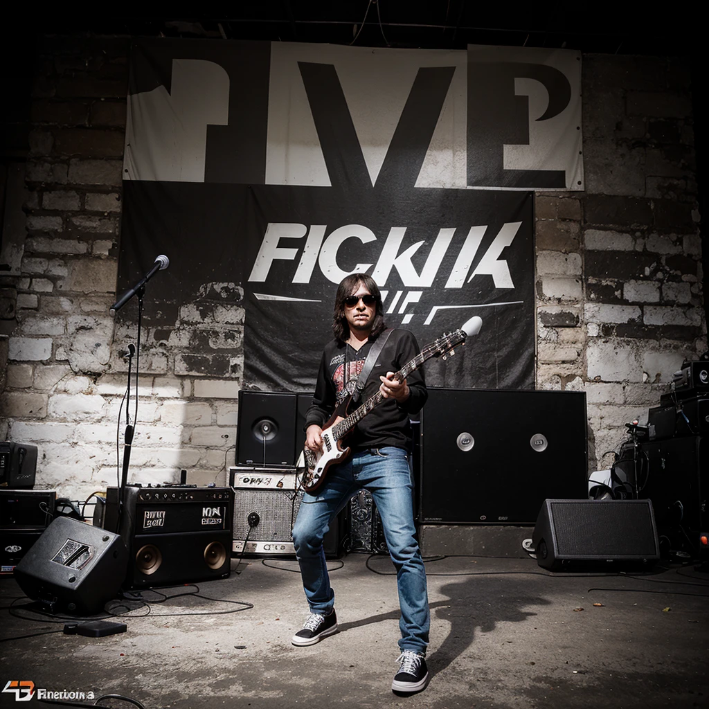 Logo de banda de rock Flashback