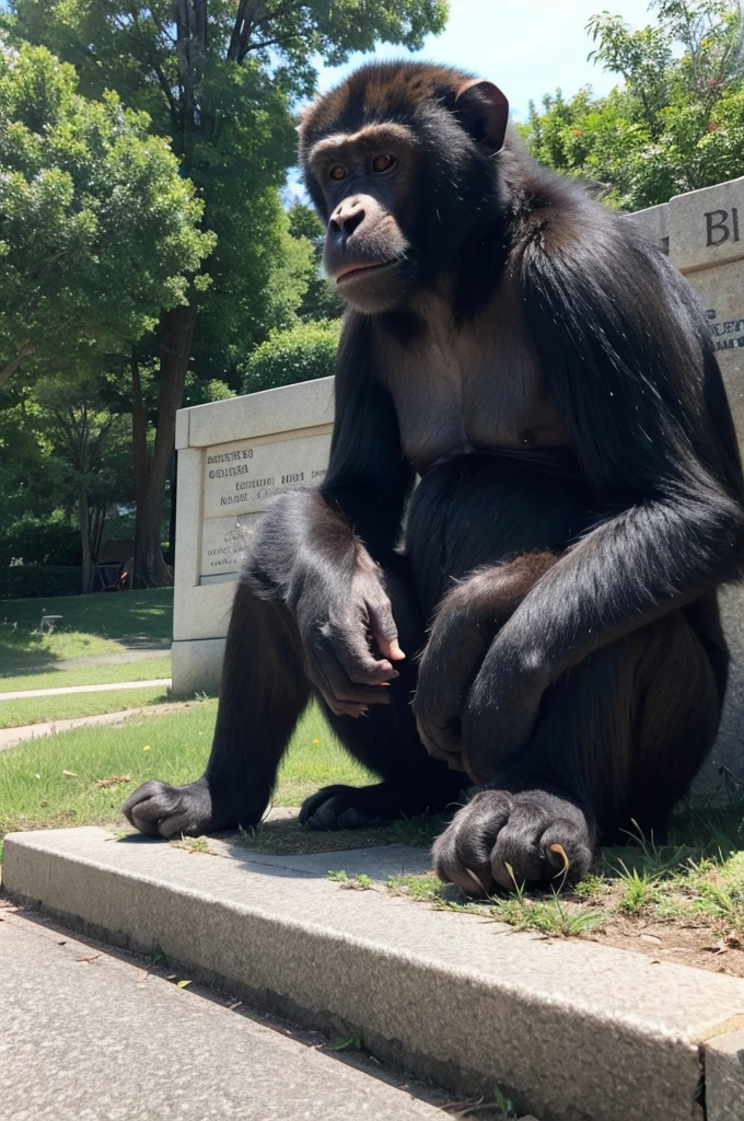 A giant monkey。