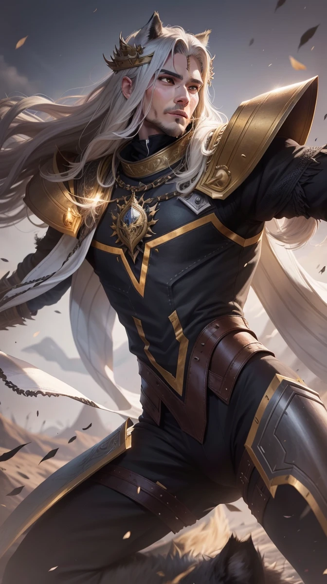 A wolf king