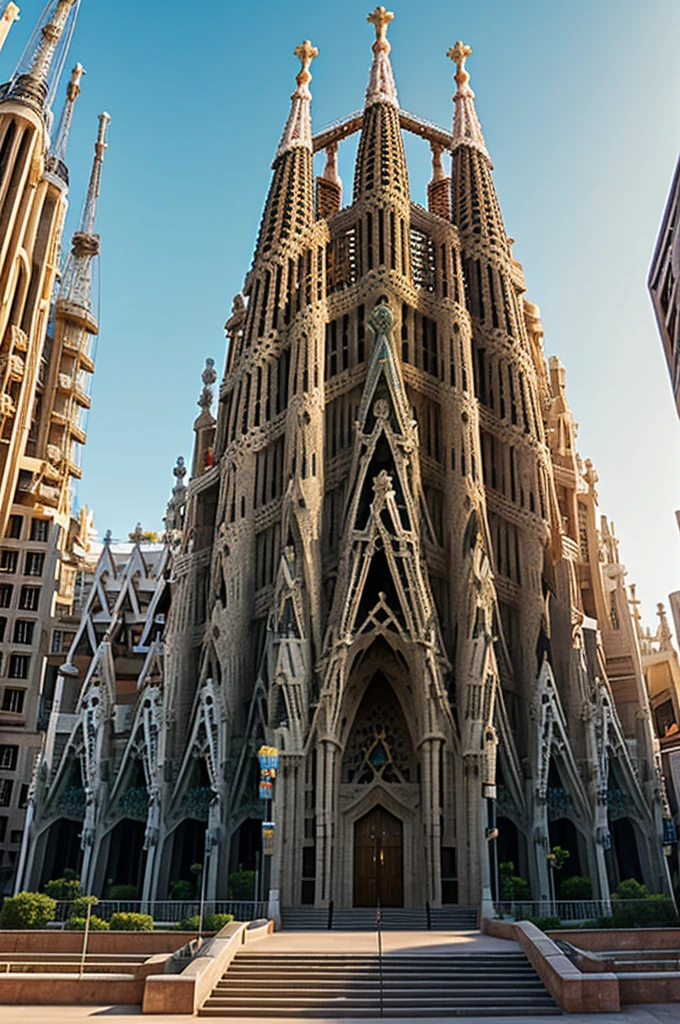 Generate an image of a school called Sagrada Familia