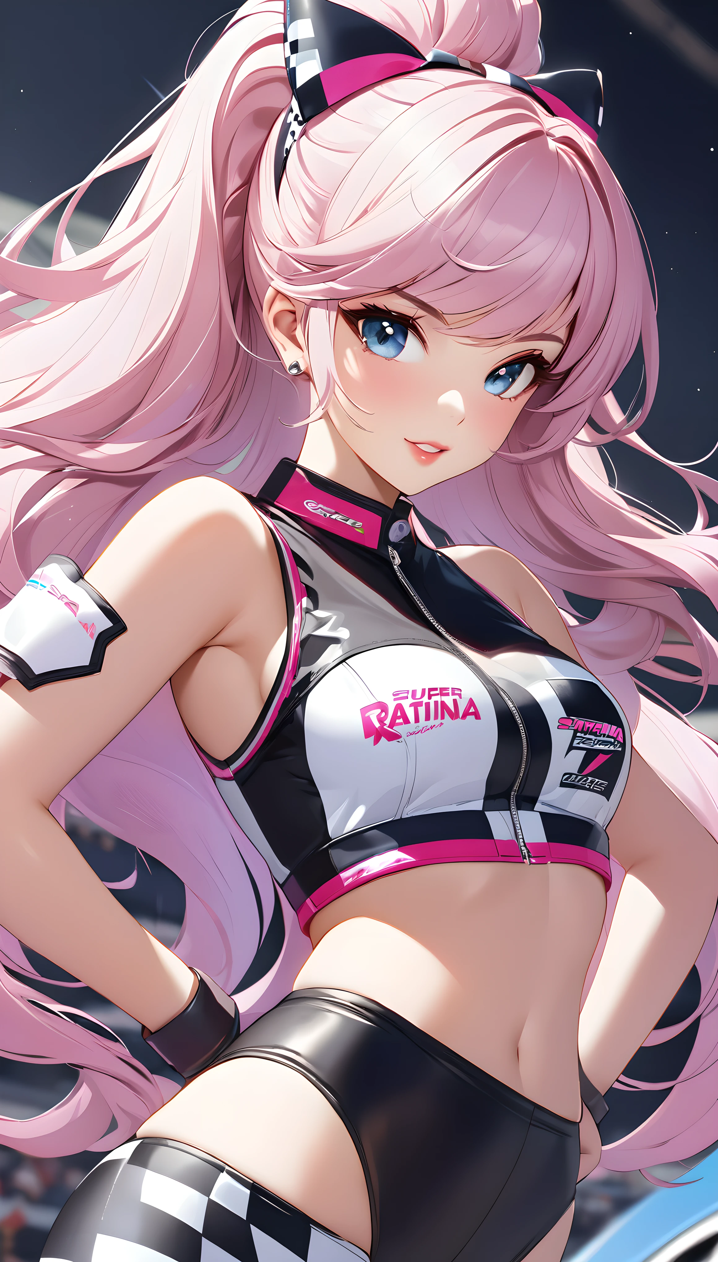 Race queen art, super ratina