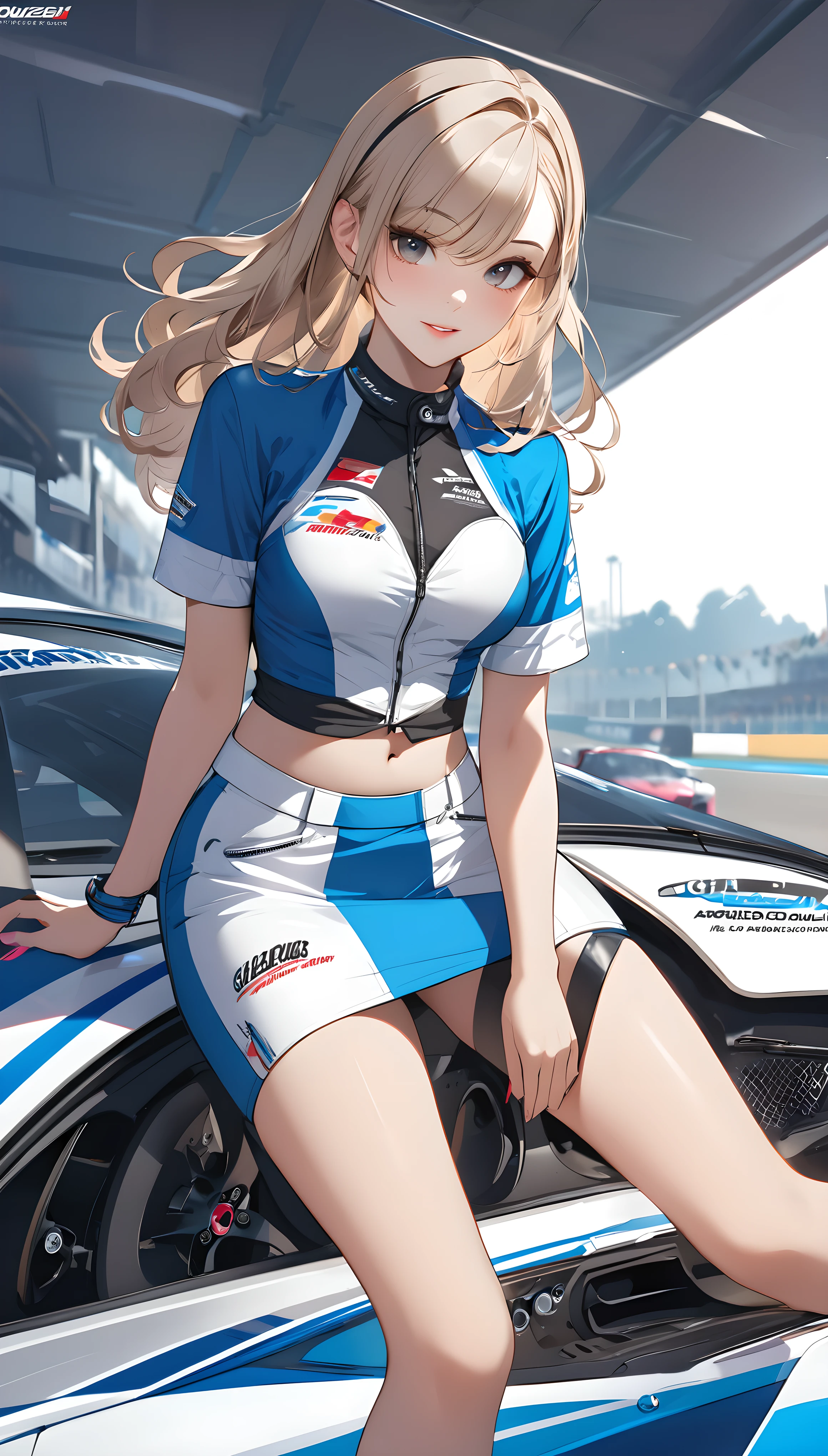 Race queen art, 