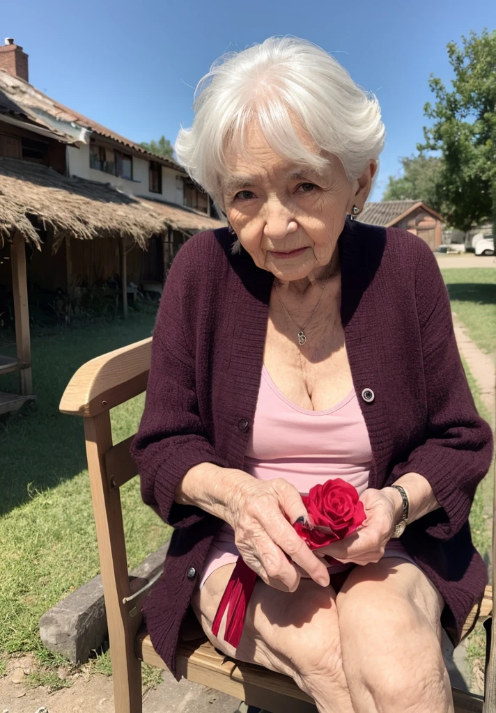 Very old woman