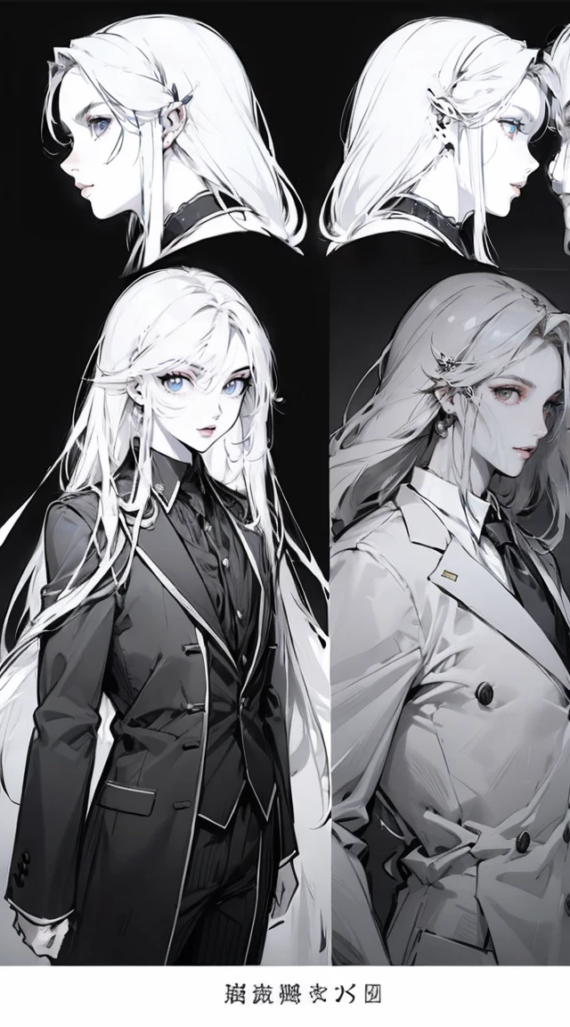 character designs、（（（One young man）））、Masculine face、Tall、The long-haired、wearing frilly men&#39;s clothes、knights、kirakira、magia、flower petals、butterflys、Watercolor style、depth of fields、The depth of the atmosphere、Impression、super precision、4K、8K、high-level image quality、delicate textures