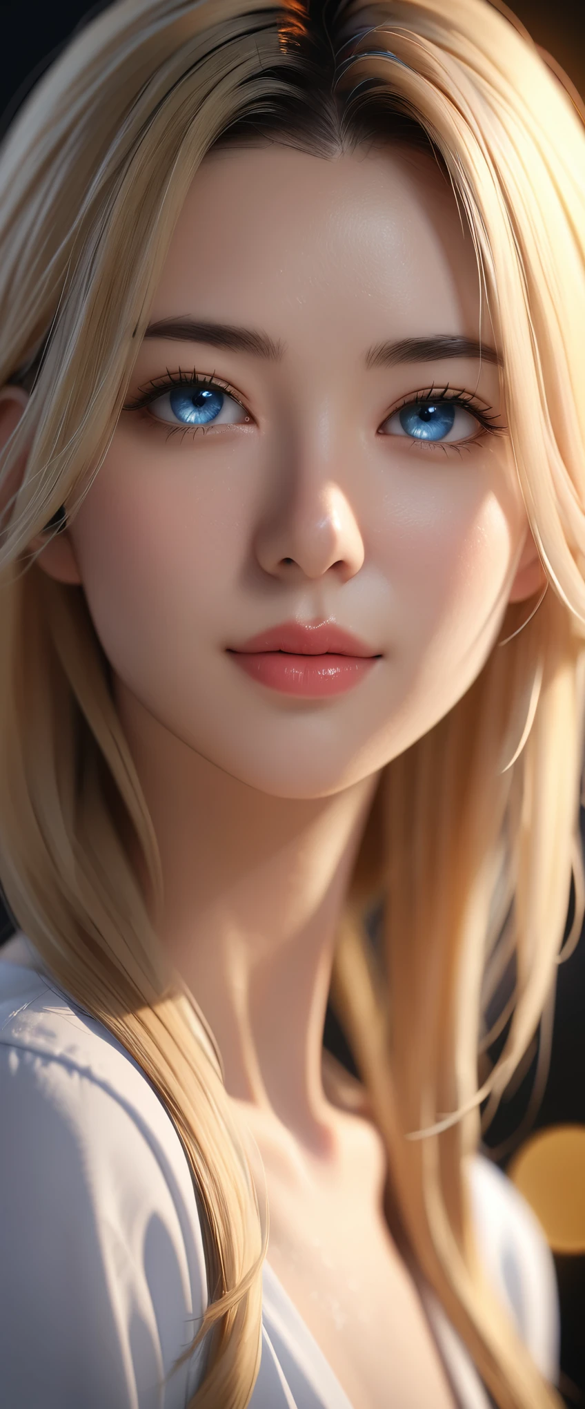 best quality, masterpiece, High resolution, portrait, actual, blue eyes, blond, , 8K resolution, high qualityCG, Beautiful CG, Soft Light, The Tyndall effect, lifelike, two-tone lighting, Side lighting, (HD Skin:1.2), 8K超高清, high quality, Volumetric lighting, confess, photography, 超High resolution, 8K, Bokeh, Shallow depth of field